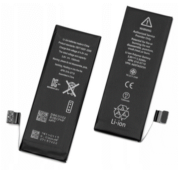 Рисунок 2. Литий-ионные аккумуляторы без эффекта памяти для сотовых телефонов и электронных книг