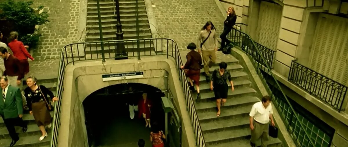 Фильм Амели и метро Ламарк-Коленкур