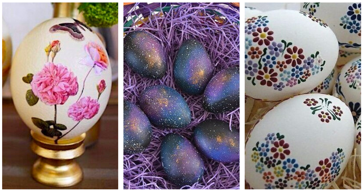 Чем покрасить яйца к Пасхе