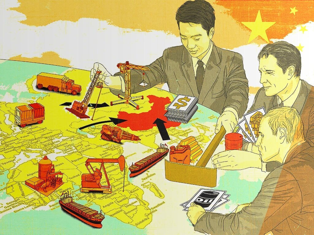 борьба за ресурсы сферы влияния