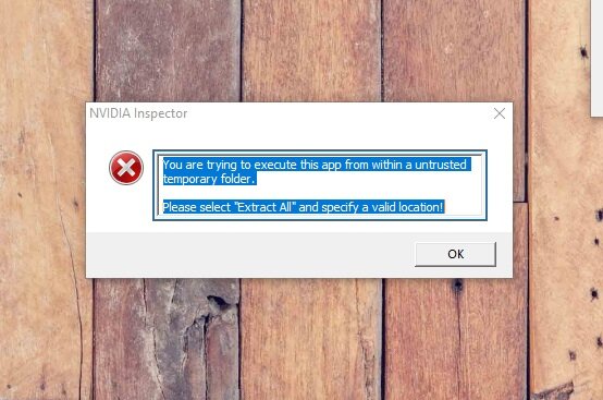 пример окна для копирования