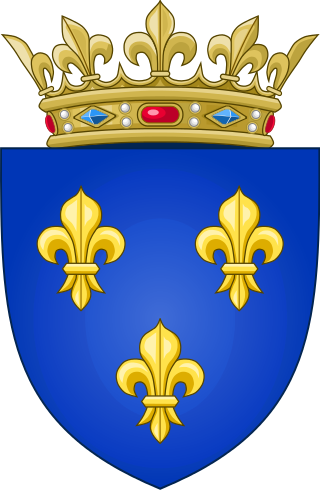 Королевский герб Франции