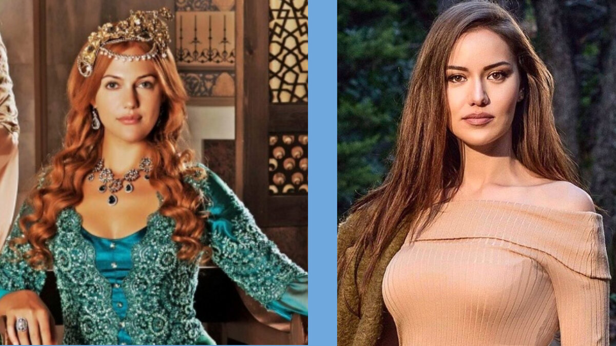 слева Мерьем Узерли, фото с http://sovet-semye.ru, справа Фахрие Эвджан, фото из Instagram @evcenf