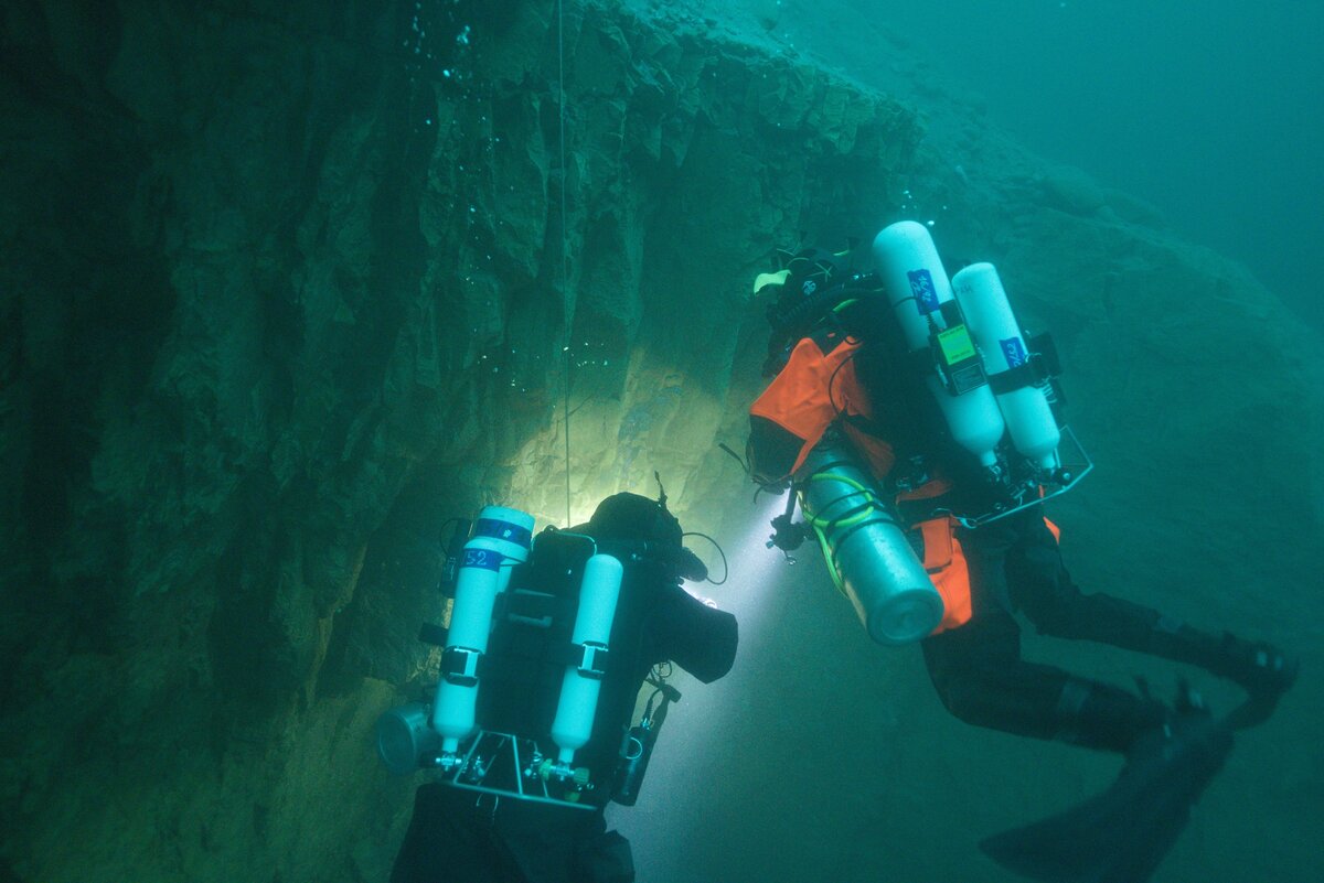 Глубоководное дно черного моря