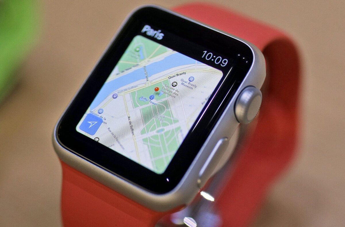 Google maps shop watch apple