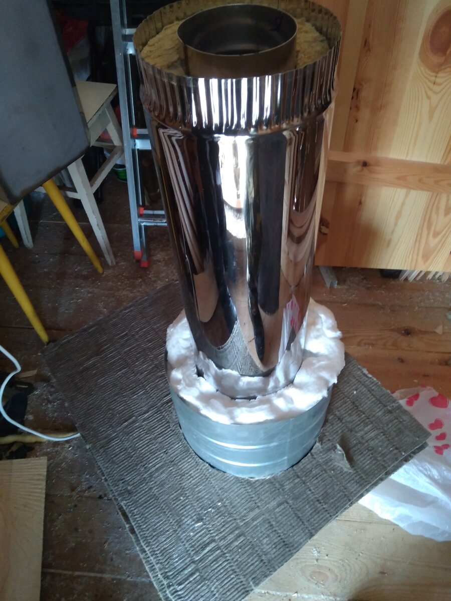 Сборка дымохода