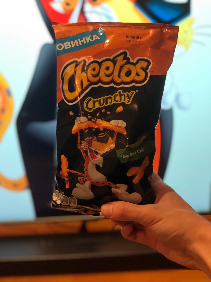 Новинка! Cheetos Crunchy Sweet Chili🌶 | New Snack | Дзен