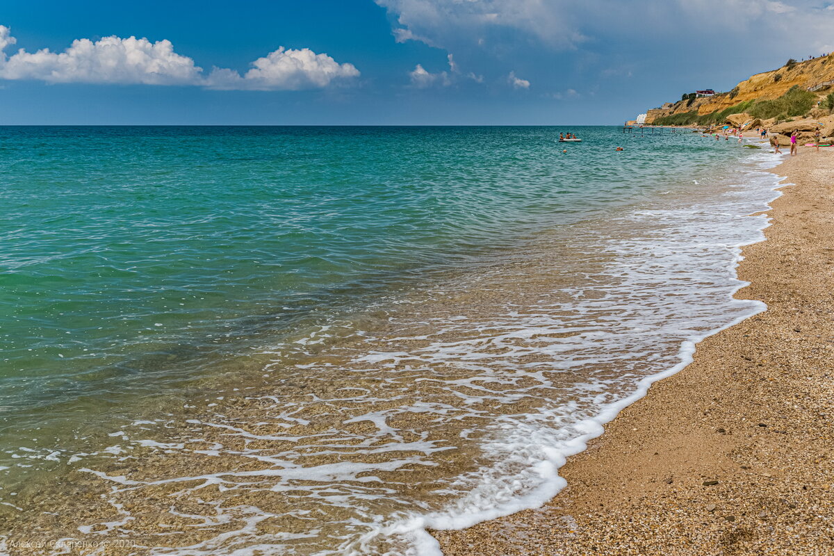 Скачай кача. Крым море. Кача пляж.