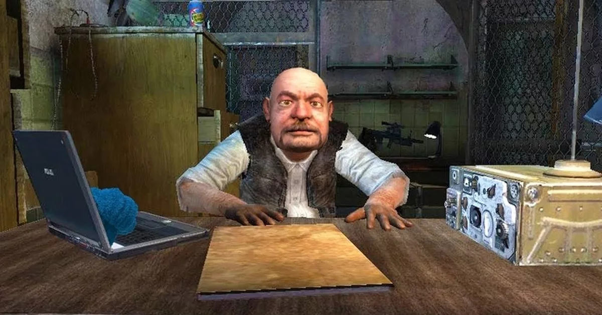 Местный торговец Сидорович.