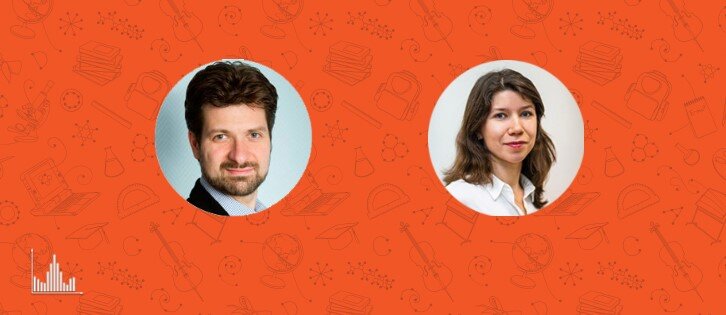 Марина Лебедева и Кирилл Кузнецов, психологи, методисты, профориентологи нашего Центра