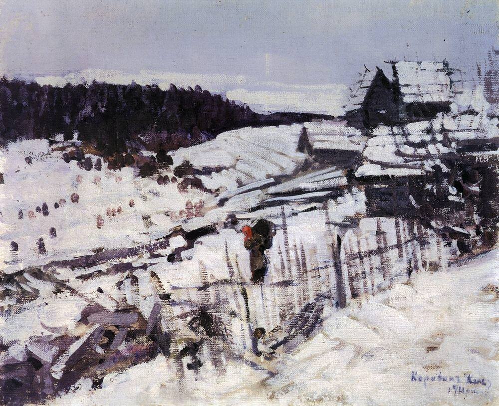  «Зима», 1911 © Государственный Русский музей