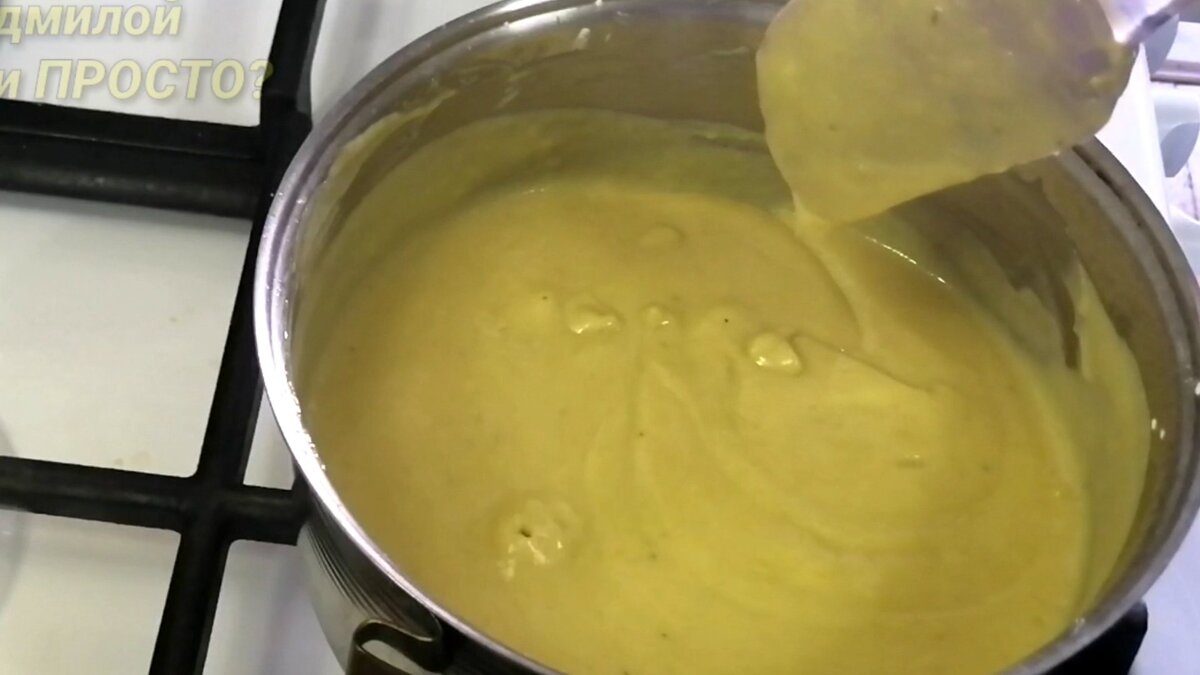 Банановый крем для пирожков