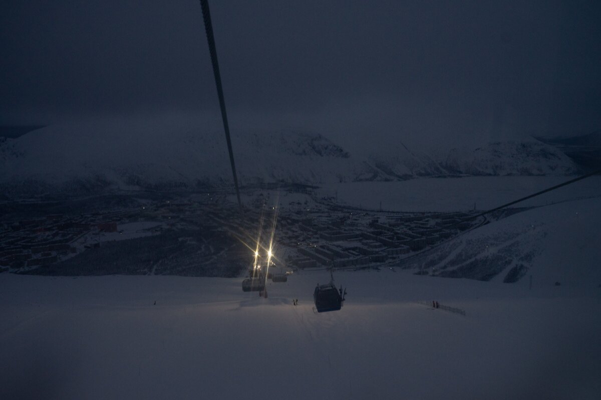 Вид из кабинки