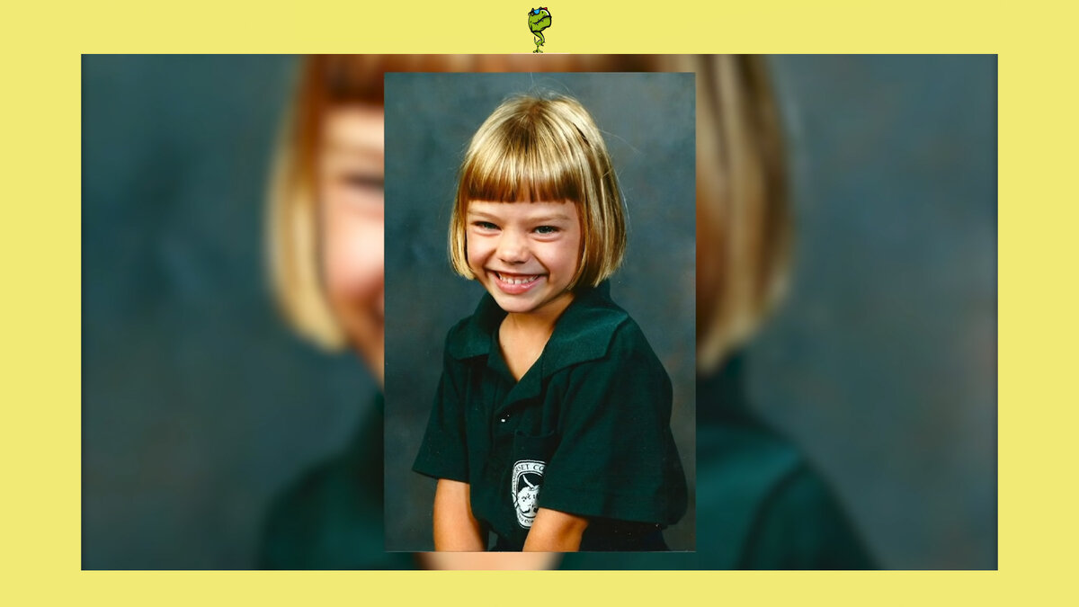 Марго Робби в детстве 