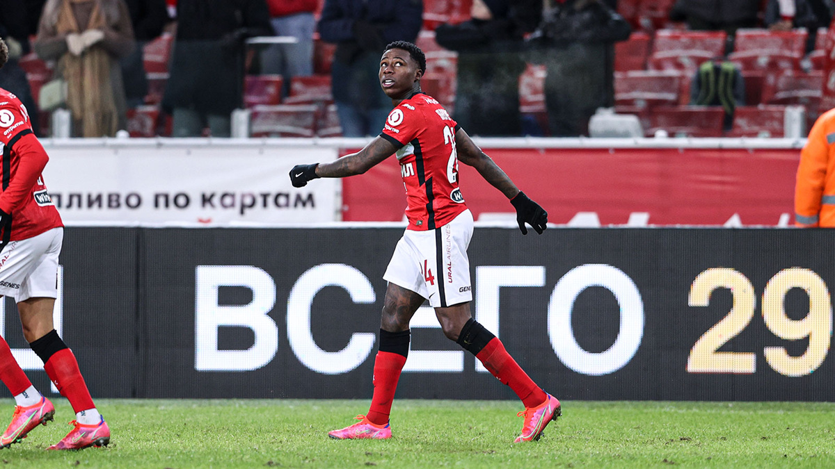 Промес сегодня, и забил, и отдал голевую передачу. Фото официального сайта ФК Спартак Москва.