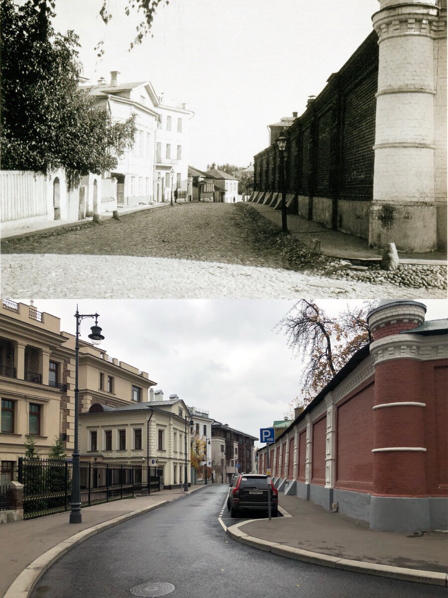 Прошлое элитного квартала Москвы. Исследуем дореволюционные Хамовники. #78  | Now&Then Russia | Дзен