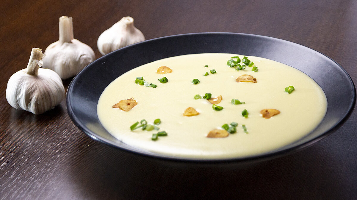 Суп из чеснока