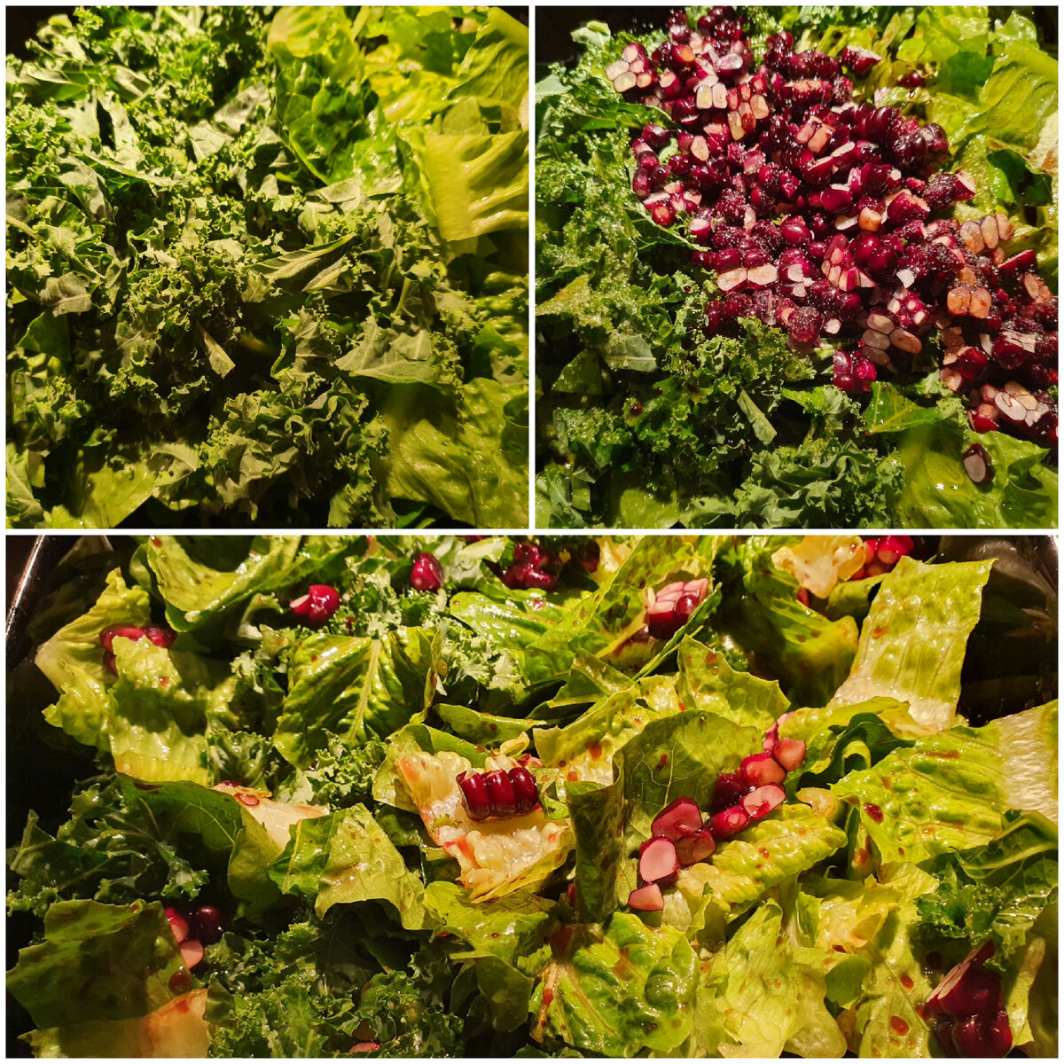 Салат с фиолетовой кукурузой