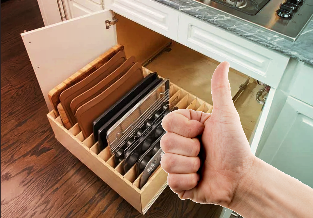 Хитрости для удобного хранения мелочей на кухне