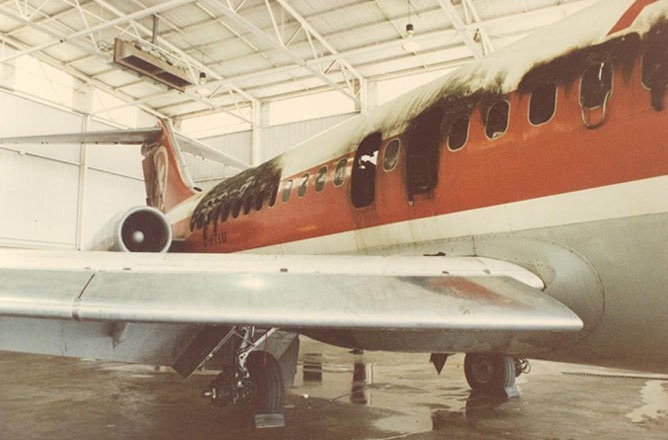 Потерпевший катастрофу McDonnell Douglas DC-9-32 Air Canada