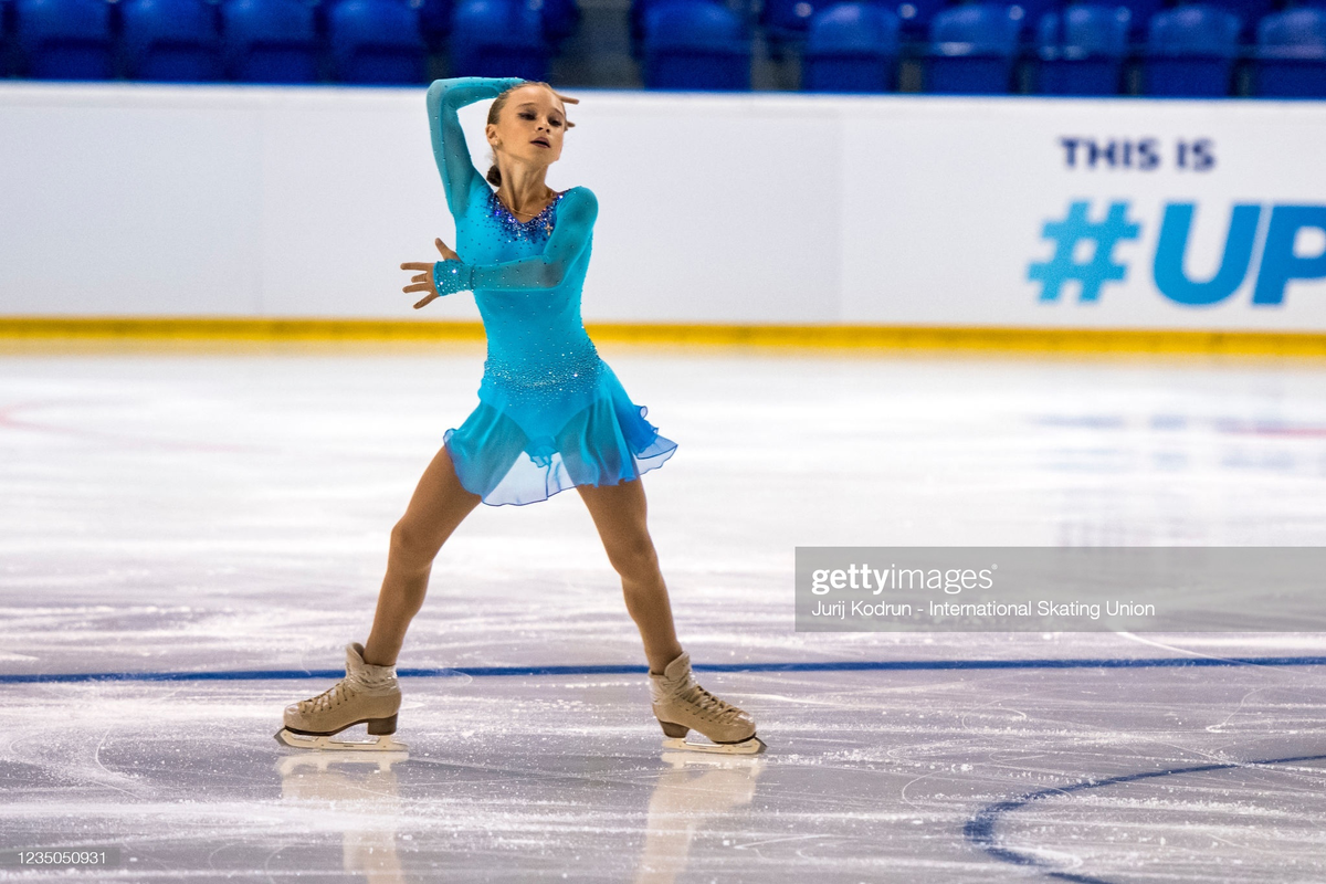 Вероника Жилина на ЮГП в Кошице. Фото из интернета.