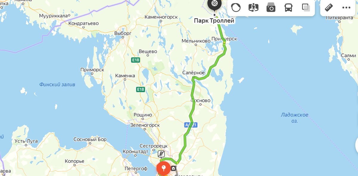 Как видите, на карте парк даже обозначен, так что найти легко