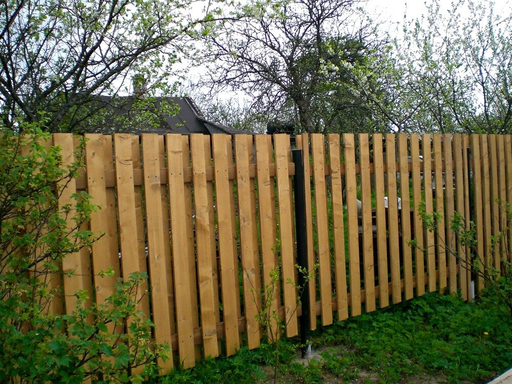 Новый забор 