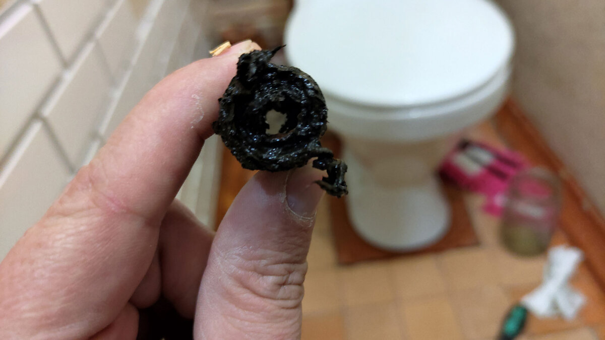 Из-за ржавчины сузился диаметр