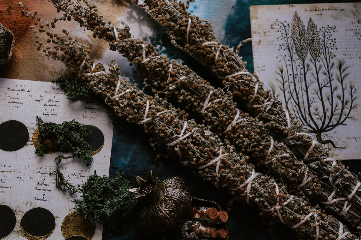 Скрутки из полыни