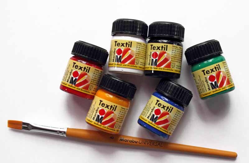 Краски по ткани Marabu