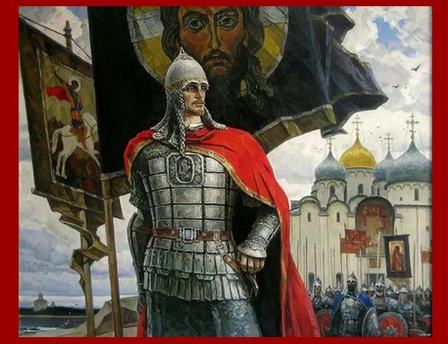 Ю.П. Пантюхин «Александр Невский», часть триптиха «За землю Русскую!»