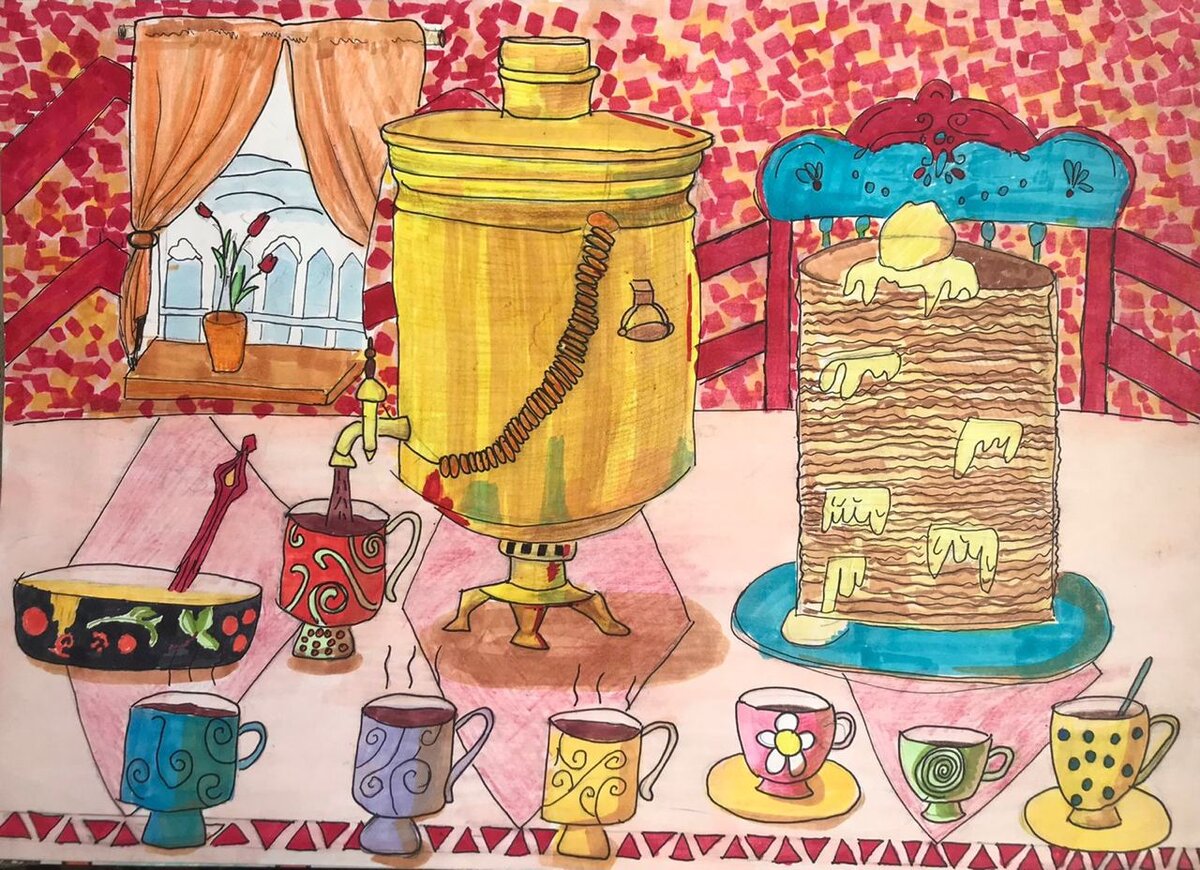 Рисунок Кости Шутилова, 10 лет