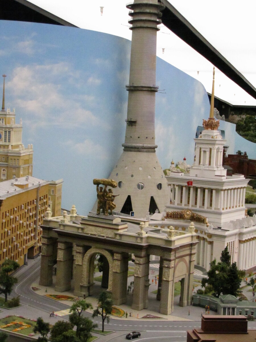 Москва Останкинская телебашня