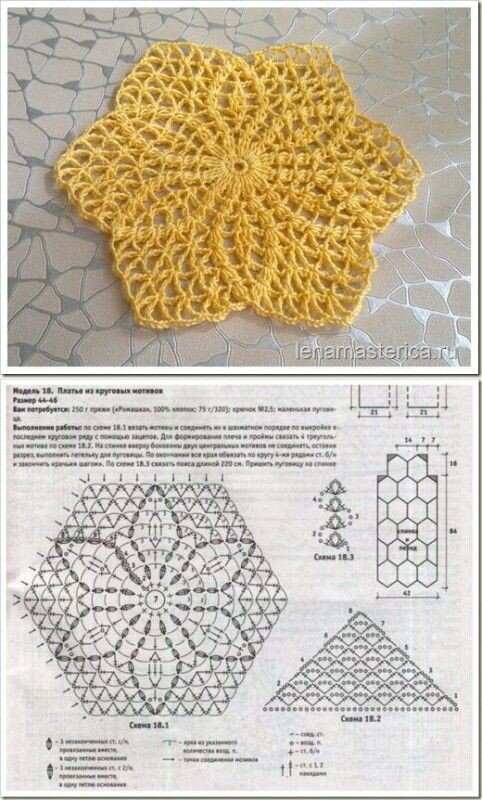 . Салфетка волнится - Все в ажуре (вязание крючком) - Страна Мам