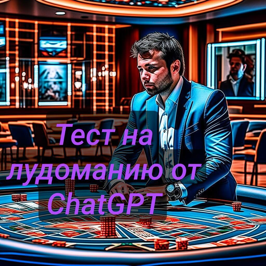 Тест на лудоманию от ChatGPT⁠⁠ | Лудомания | Дзен