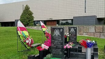 36-летний военнослужащий Олег Ильин, Герой России, похоронен на Николо-Архангельском кладбище г. Москвы