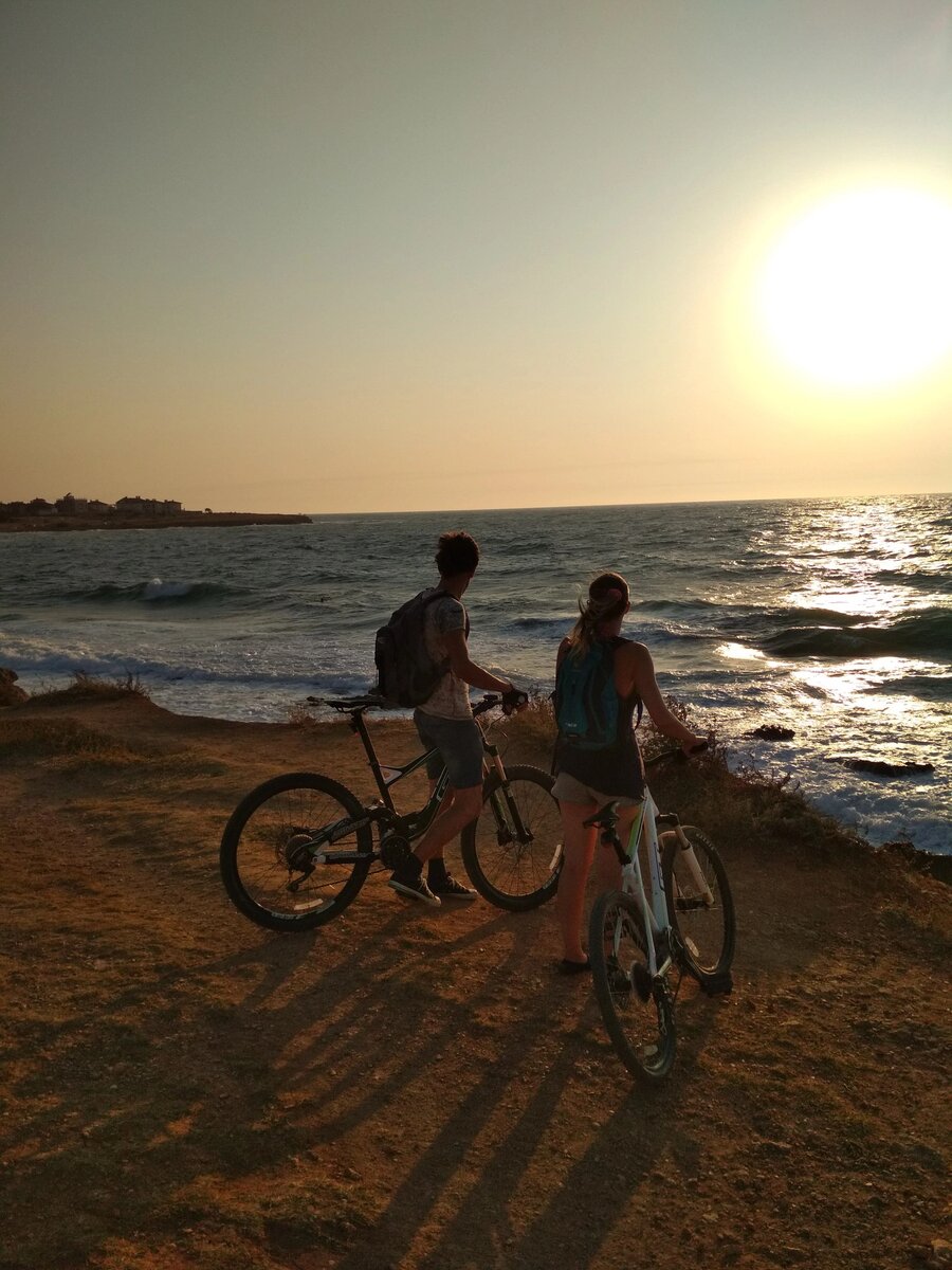 С мужем, в конце "лучших времён"