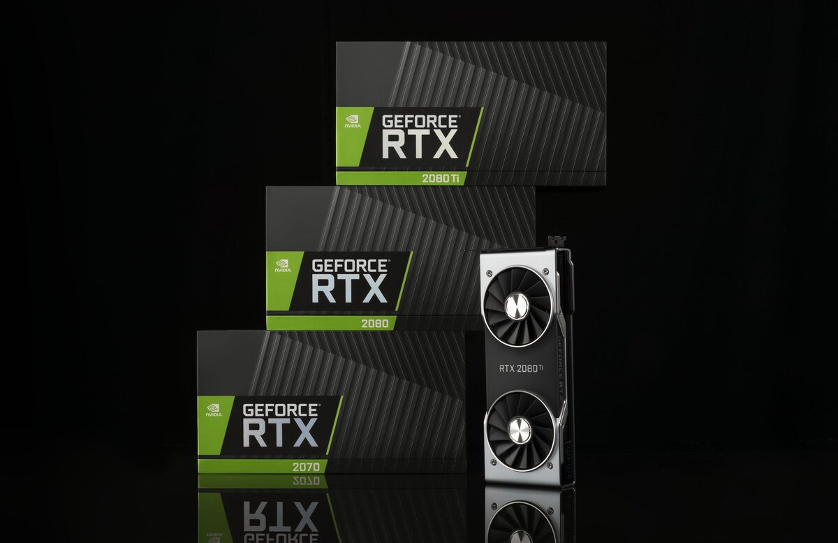 Линейка видеокарт с поддержкой RTX