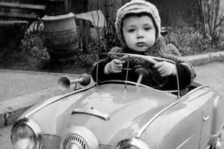 Ян Цапник в детстве, фото из открытых источников