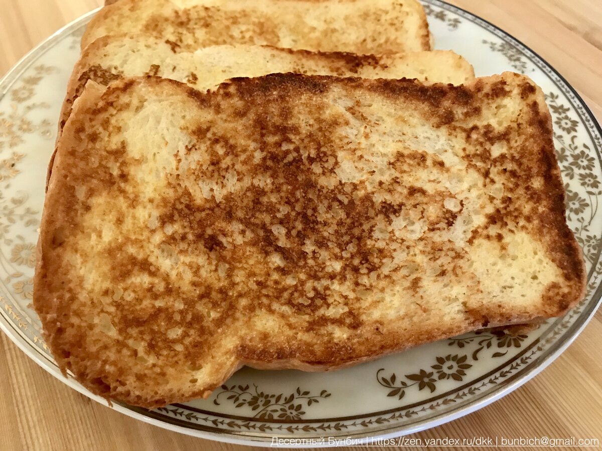 Сладкие гренки с яйцом, молоком и сахаром – пошаговый рецепт приготовления с фото