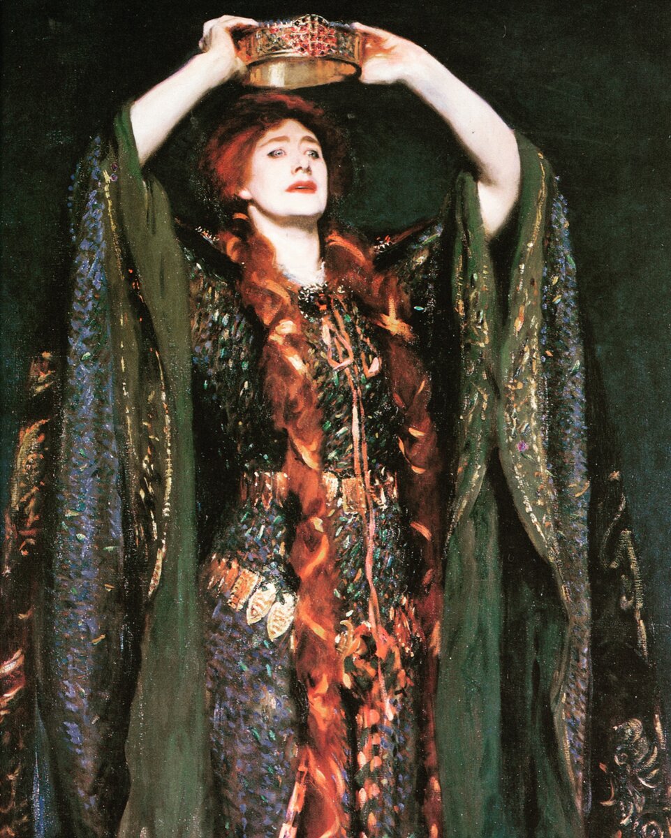 Леди Макбет в представлении прерафаэлитов - рыжая шотландская дева!