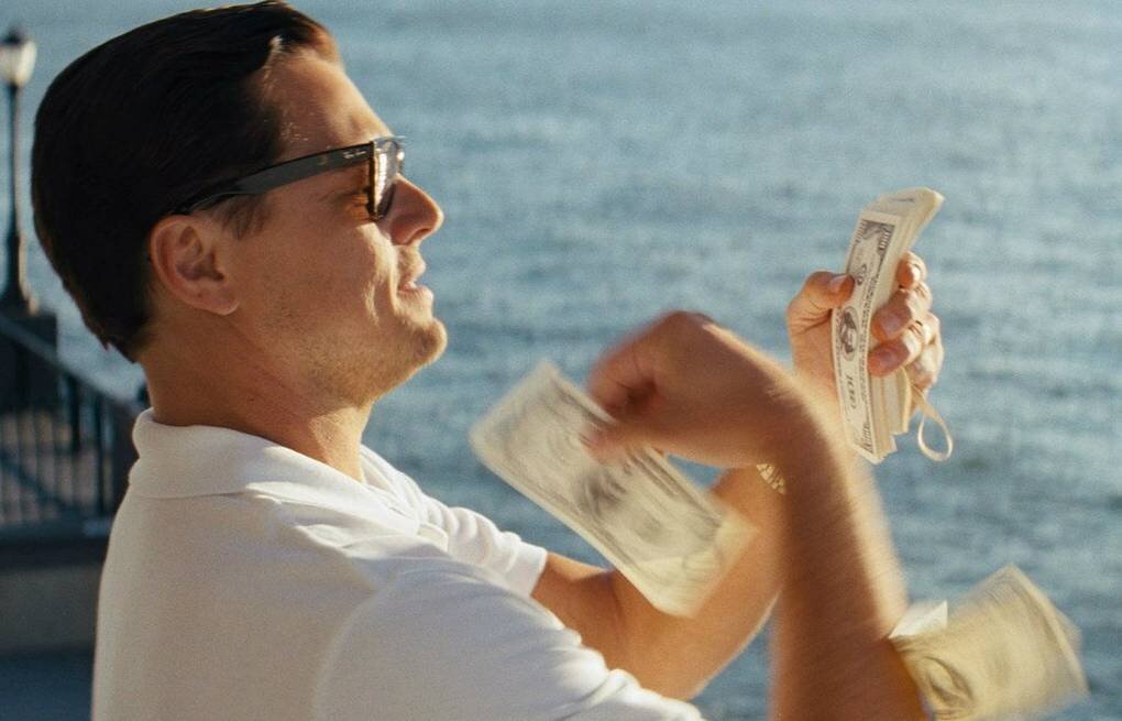 Кадр из фильма "Волк с Уолл Стрит" #кино #фильмы