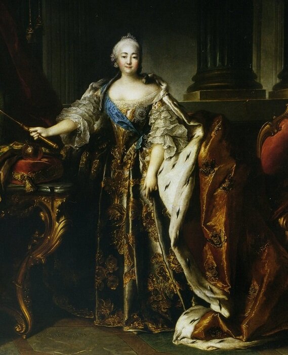 Портрет Елизаветы Петровны