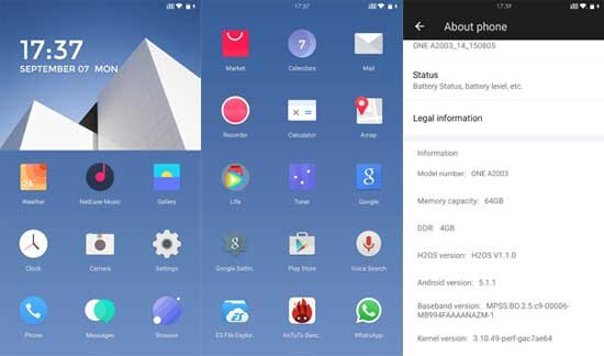 Hydrogen OS на OnePlus 2