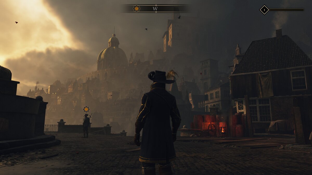 Самая первая локация уже прекрасно создает атмосферу!