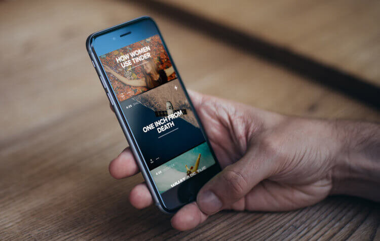 iOS не поддерживает mkv, а VLC - да