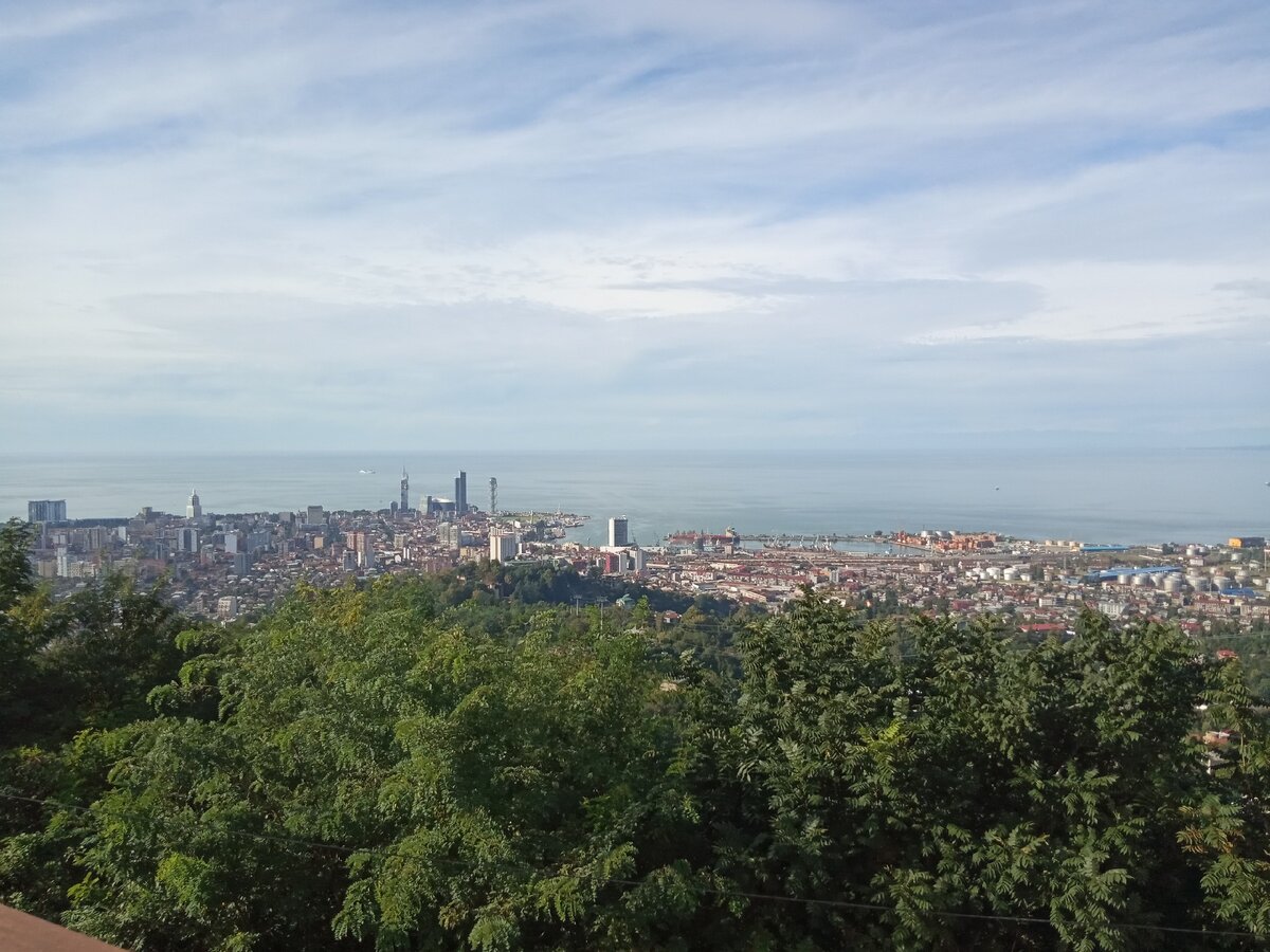Батуми с высоты ~500 метров