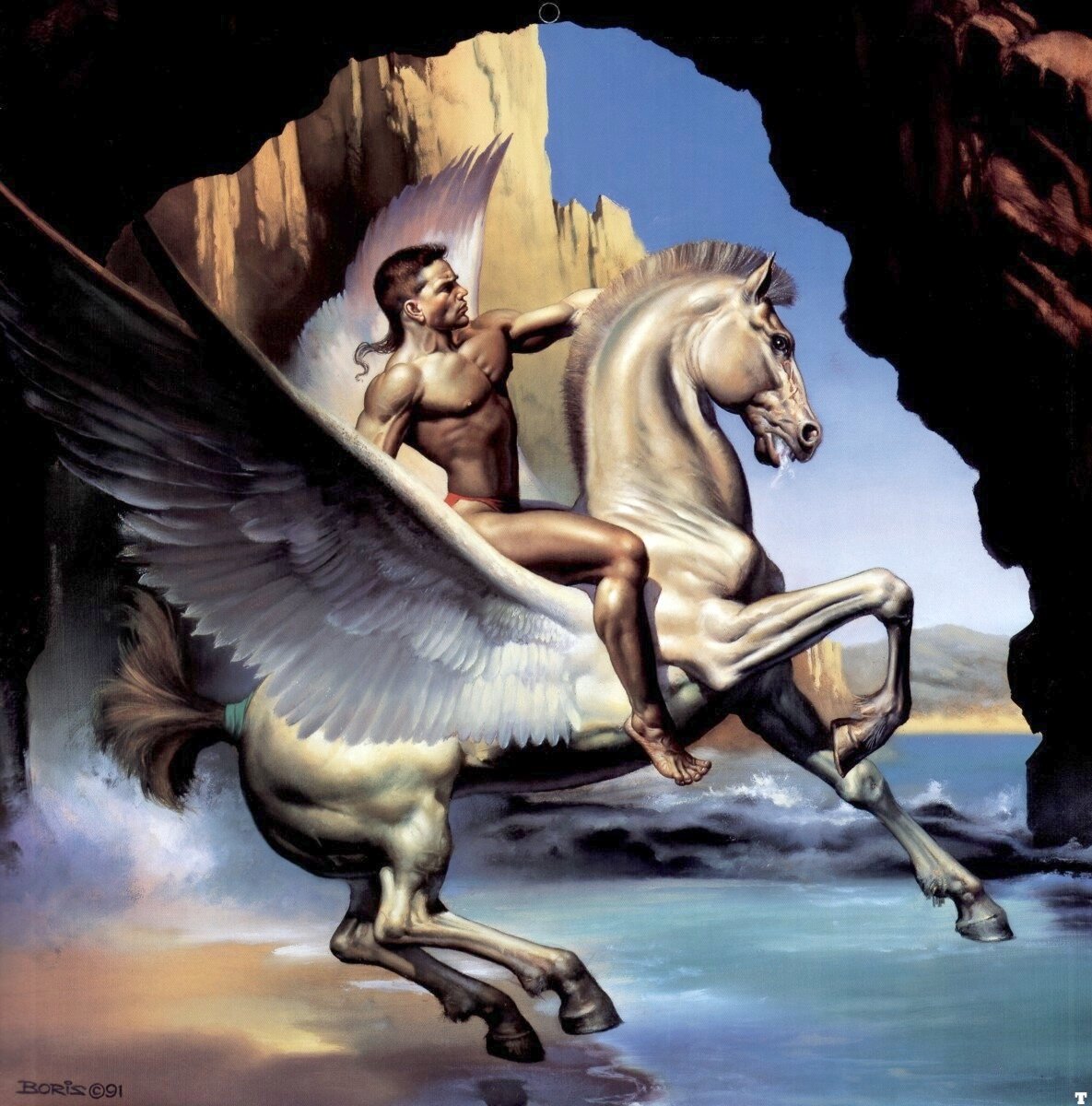 Boris Vallejo. Pegasus.
Здесь и далее в качестве иллюстраций приведены картины Бориса Вальехо. Все изображения взяты из открытых источников.