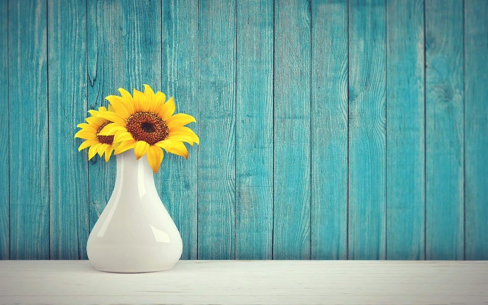 https://pixabay.com/photos/sunflower-vase-vintage-retro-wall-3292932/