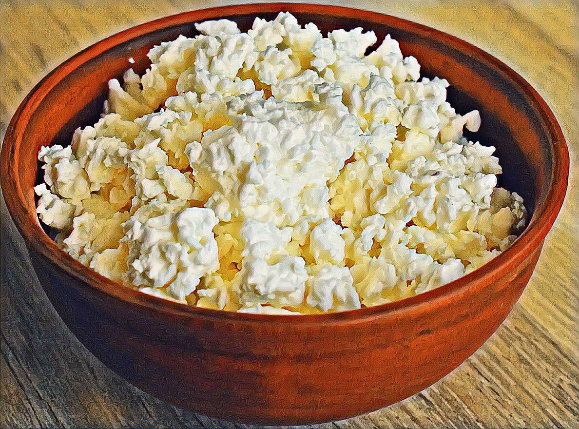 Творог лучше брать натуральный, а не творожную смесь